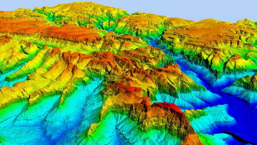 Creating digital elevation models from open data